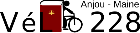Logo VéLo228 Anjou-Maine